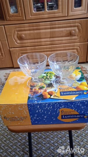 Бокалы креманки