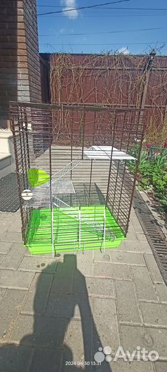 Большая Клетка для грызунов. Чистая