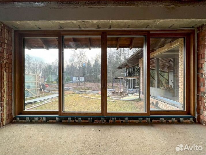 Панорамные окна под ключ