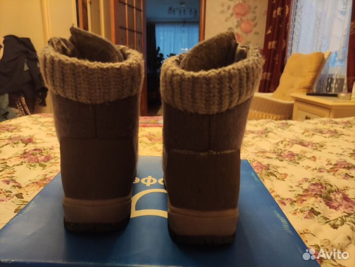 Ботинки детские зима 34р