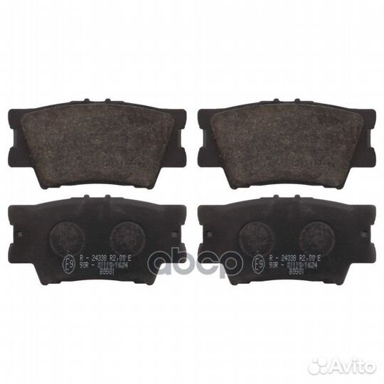 Колодки тормозные дисковые ADT342168 ADT342168