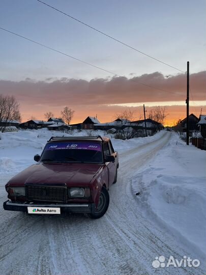 ВАЗ 2107 1.6 МТ, 2006, 110 000 км