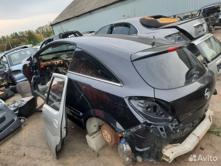 Крыша крыло заднее opel astra h gtc