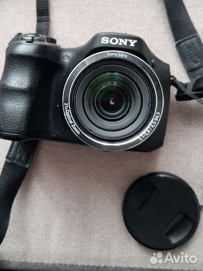 Компактный фотоаппарат sony cyber shot DSC H100