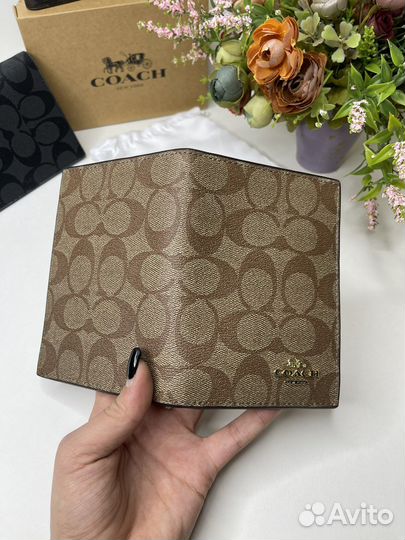 Обложка на паспорт Coach