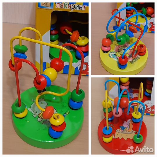 Новые развивающие деревянные игрушки