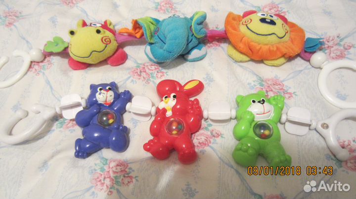 Пакет всех игрушек до года