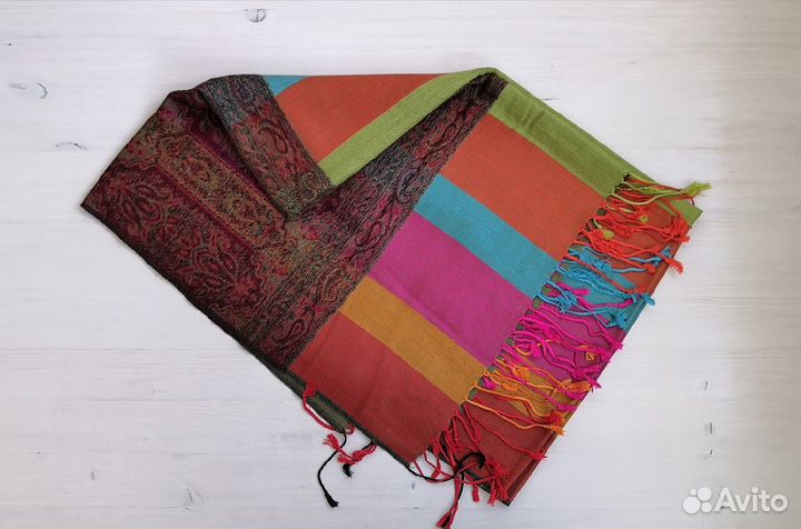 Палантины шарфы новые Индия