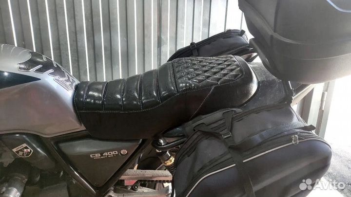 Honda CB 400 dovtec, vtec. Ремонт сиденья