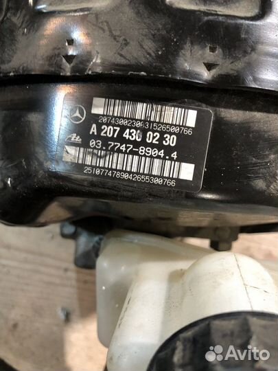 Вакуумный усилитель Mercedes-Benz E-Class W207