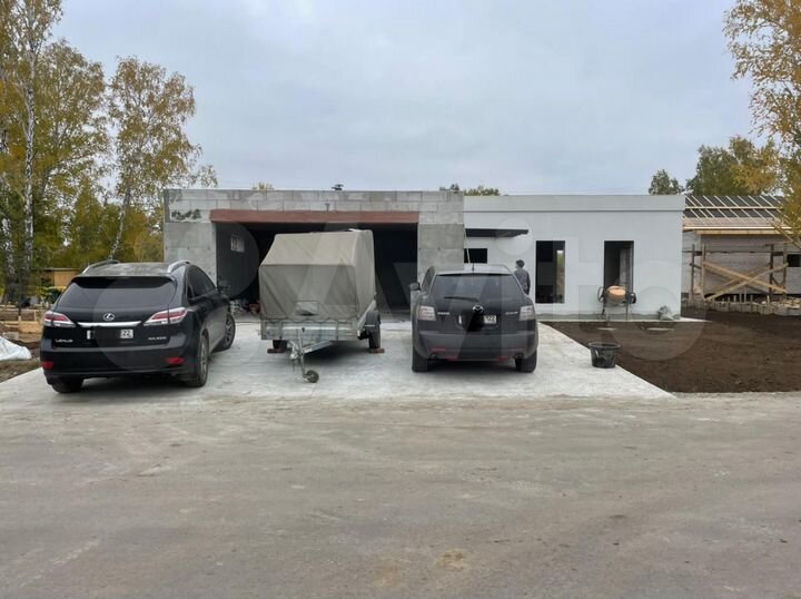 Коттедж 129 м² на участке 10 сот.