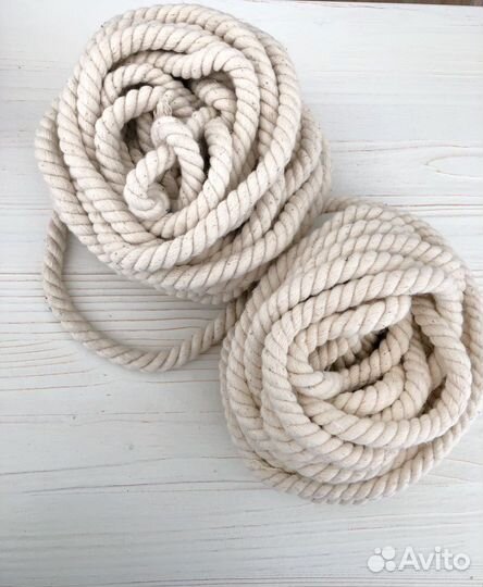 Шнур для вязания, веревка витая, шнур замша