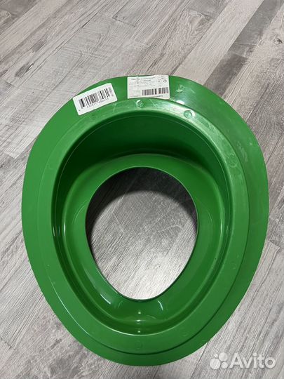 Сидушка на унитаз детская зеленая
