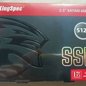 Новый Ssd kingspec 512gb ссд 512 Гб