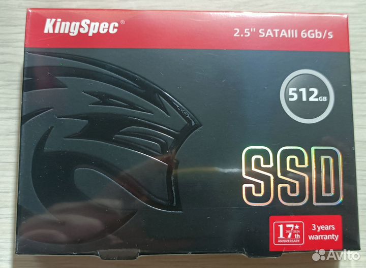 Новый Ssd kingspec 512gb ссд 512 Гб