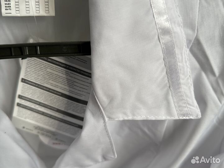 Халат женский медицинский белый Стандарт Ти-си