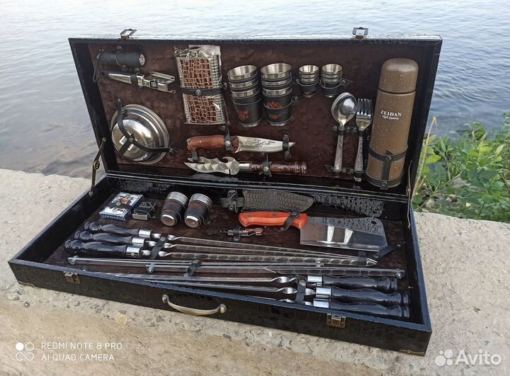 Подарочный набор с шампурами для пикника