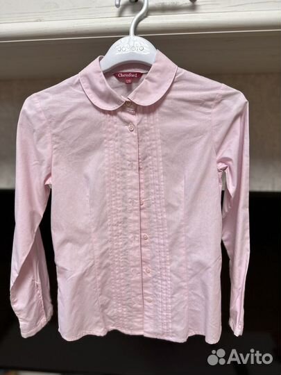 Рубашка школьная для девочки 128