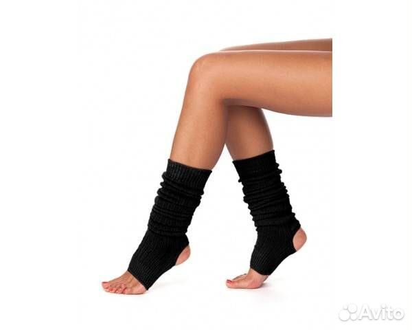 Гтс1.2 Гетры с вырезом для пятки (черный )