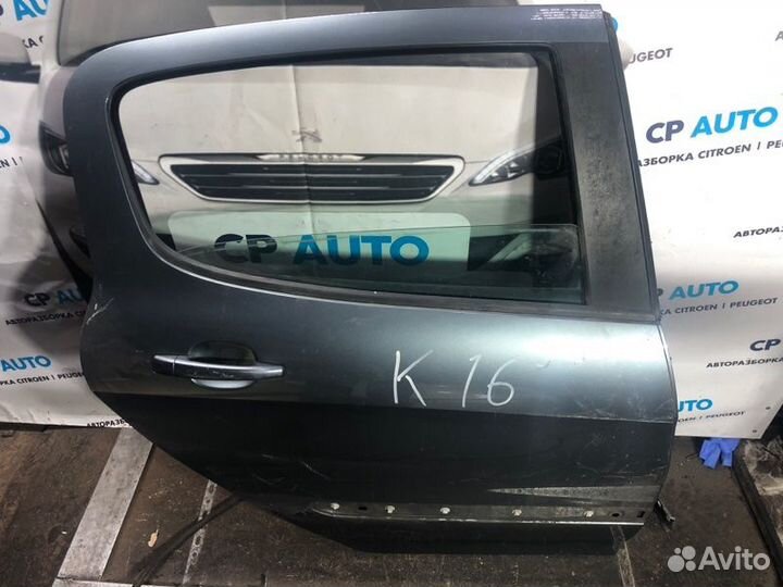 Дверь боковая задняя правая Peugeot 307