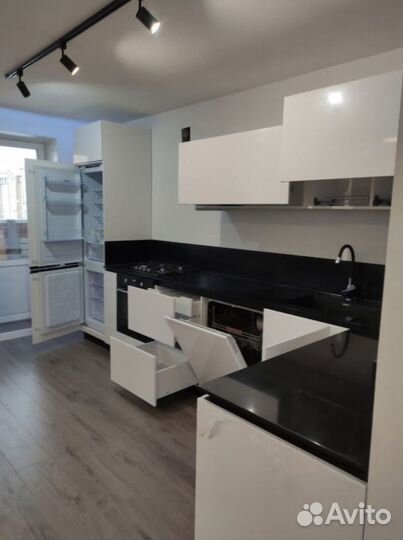 Кухня мдф без ручек