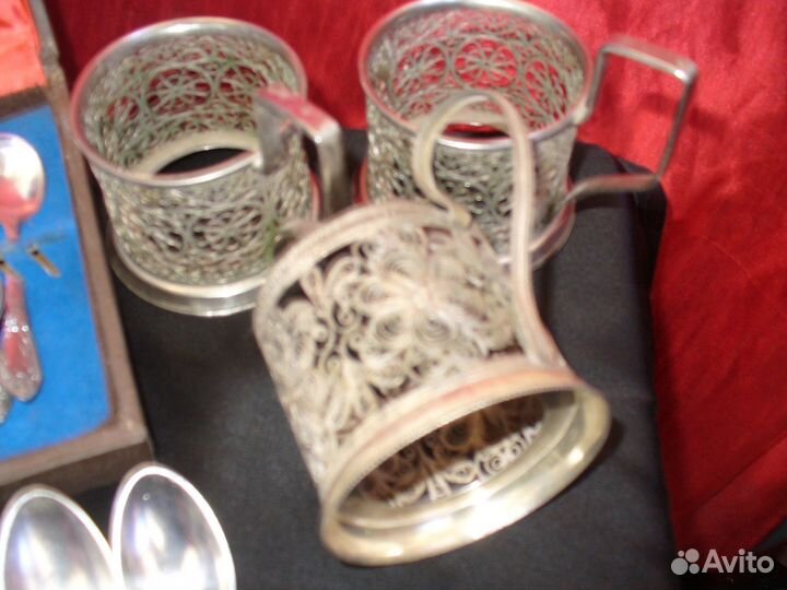 Столовый набор мельхиор СССР