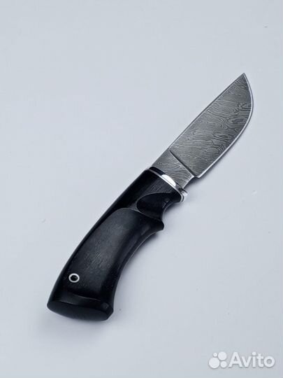 Нож ручной работы из дамасской стали