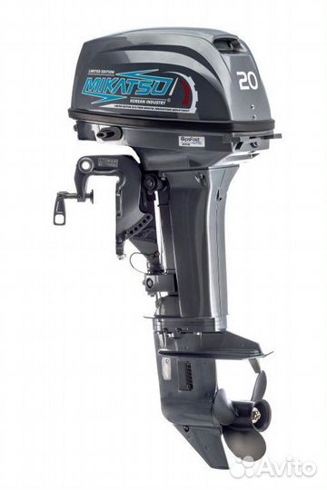 Лодочный мотор Mikatsu M 20 FEL (+доки на 9.9 лс)