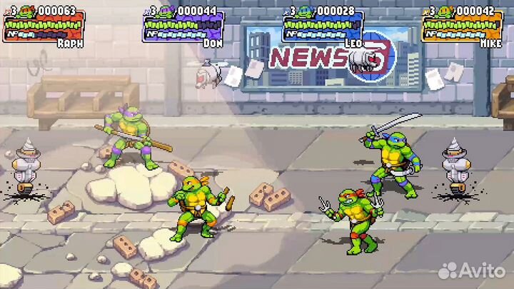 Teenage Mutant Ninja Turtles Shredders Revenge PS4