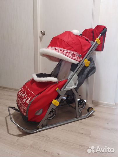 Санки коляска Nika kids