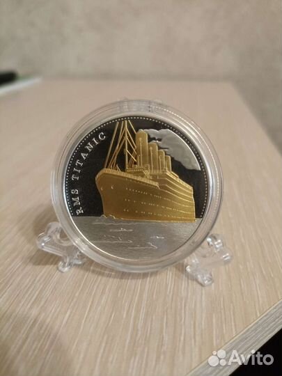 Монета Титаник коллекционная