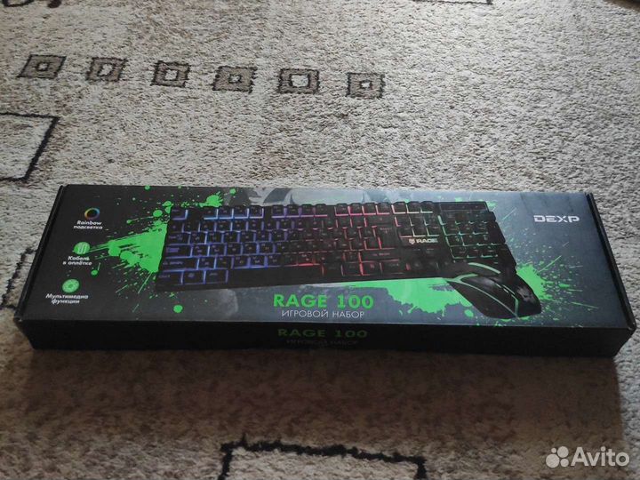 Игровая клавиатура dexp