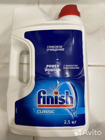 Средство для мытья посуды finish