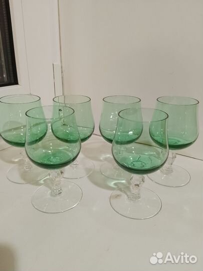 Старые фужеры, времён СССР