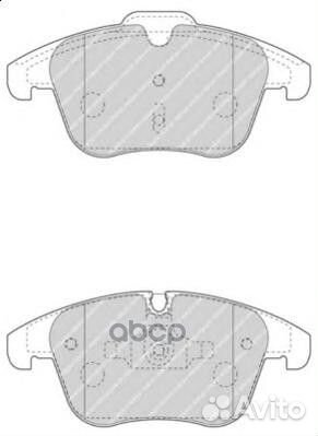 Citroen C5 1.6/1.8/2.0 02/08- FDB4498 Ferodo