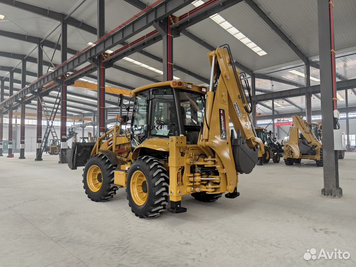 Экскаватор-погрузчик Shanmon 388H, 2024