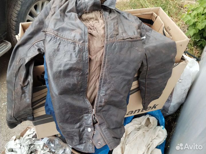 Кожаная куртка советская ввс