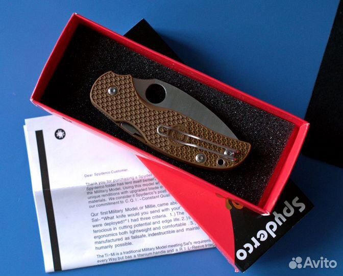 Нож складной Spyderco Sage 5 (реплика)