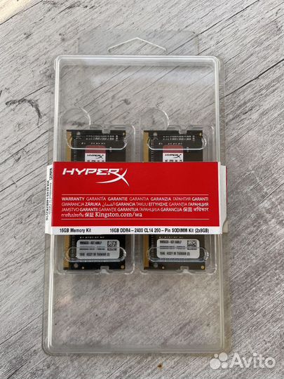 Оперативная память ddr4 16gb sodimm 2400