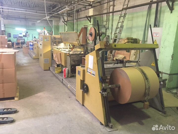 Линия производства бумажных пакетов