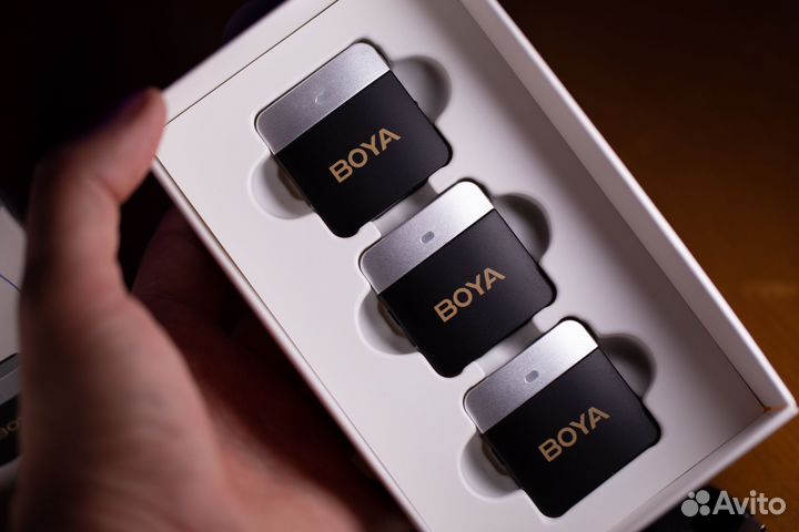 Беспроводной петличный микрофон радиосистема Boya