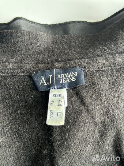 Кофта/кардиган на молнии Armani jeans. Оригинал