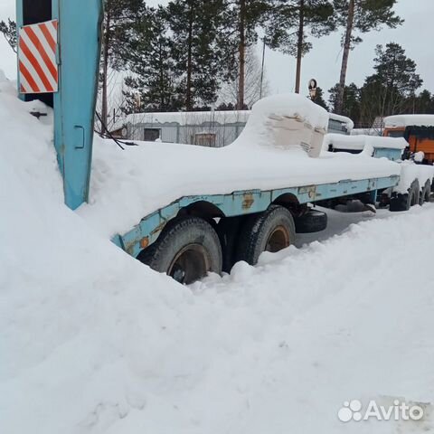 Полуприцеп трал (тяжеловоз) ЧМЗАП 93853, 2001