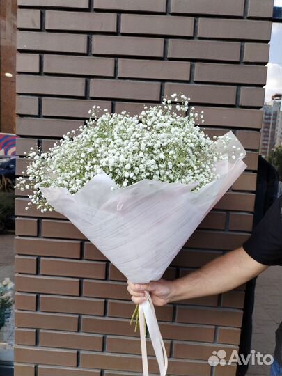 Букет из гипсофилы