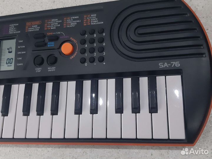Синтезатор casio sa-76