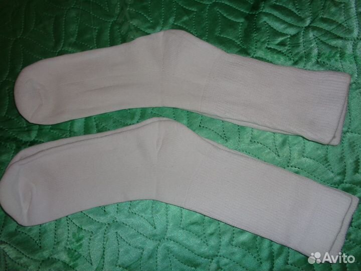 Носки мужские белые 42-43 размер