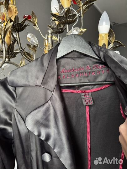 Плащ тренч женский русский дизайнер 40