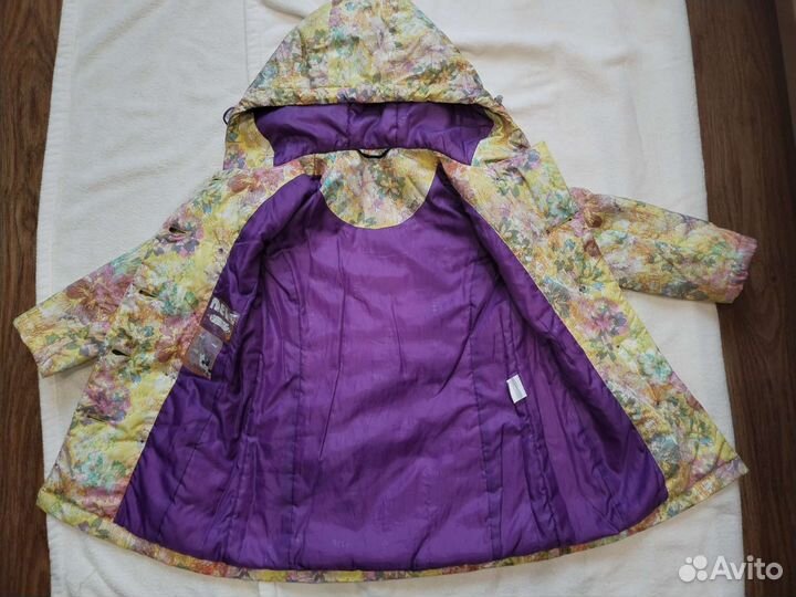 Пальто демисезонное для девочки тм nels