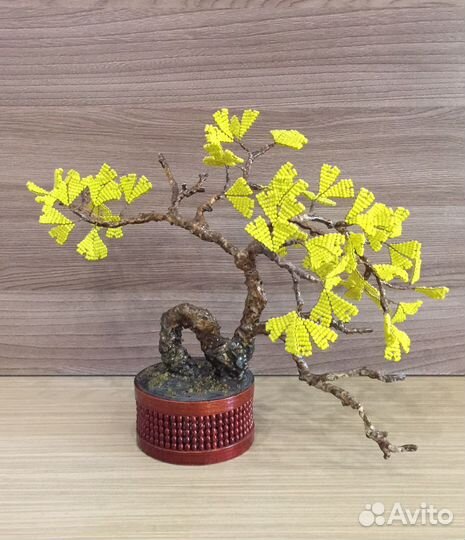 Деревья из бисера