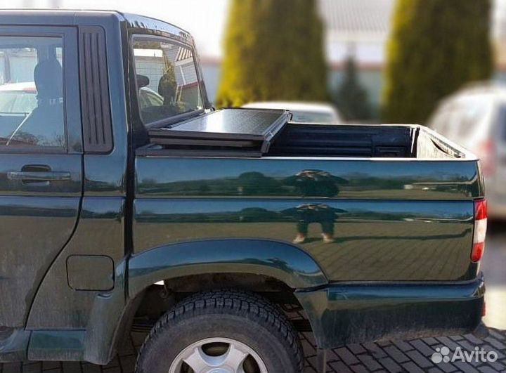 Крышка три секции УАЗ Патриот Пикап алюминиевая